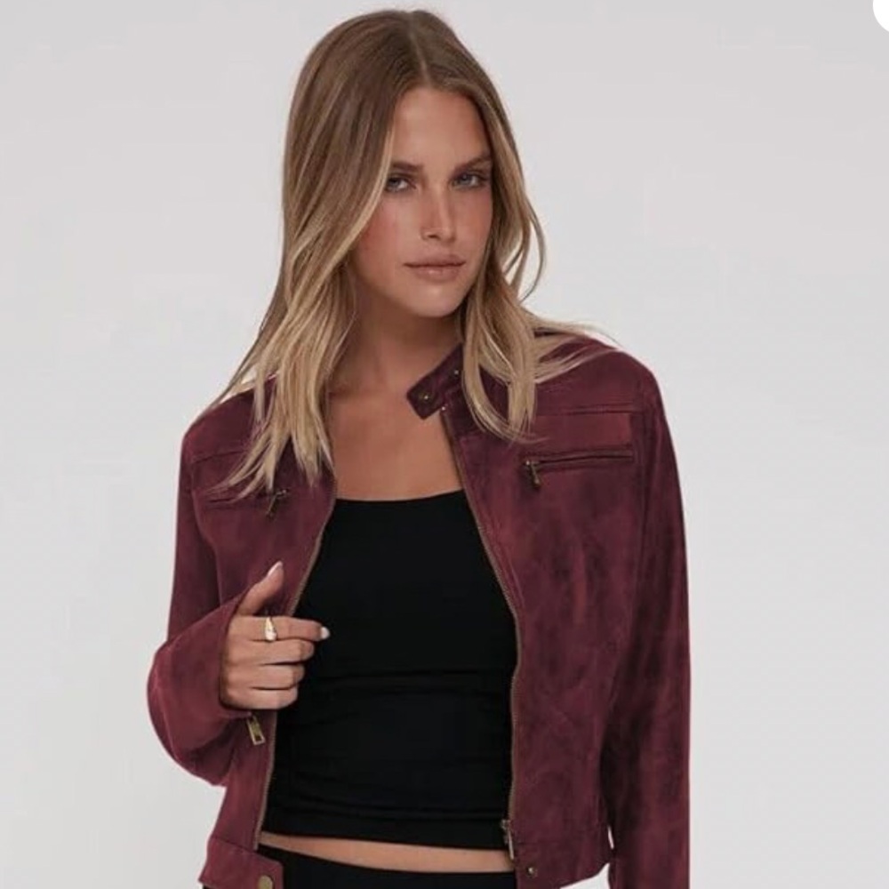Red jacket